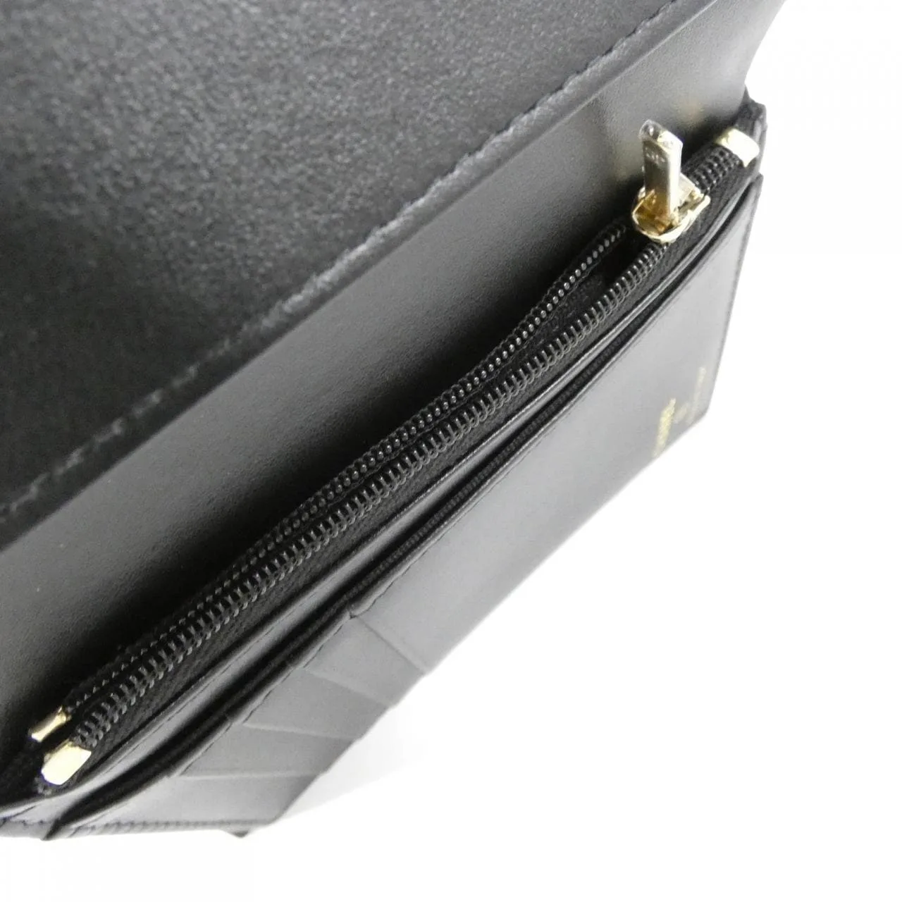 CHANEL AP4665 Passport Case Grained Calfskin 黑色 荔枝紋牛皮 中古品A - 縮圖 5