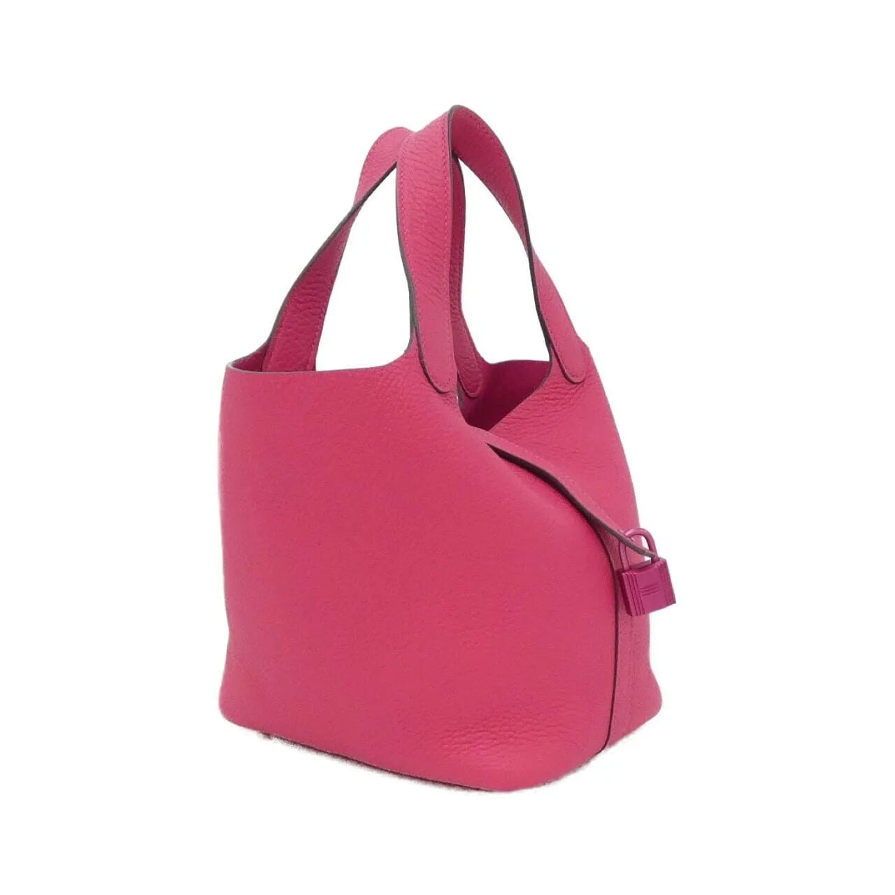 HERMES Picotin 079194CA Handbag Clemence Black