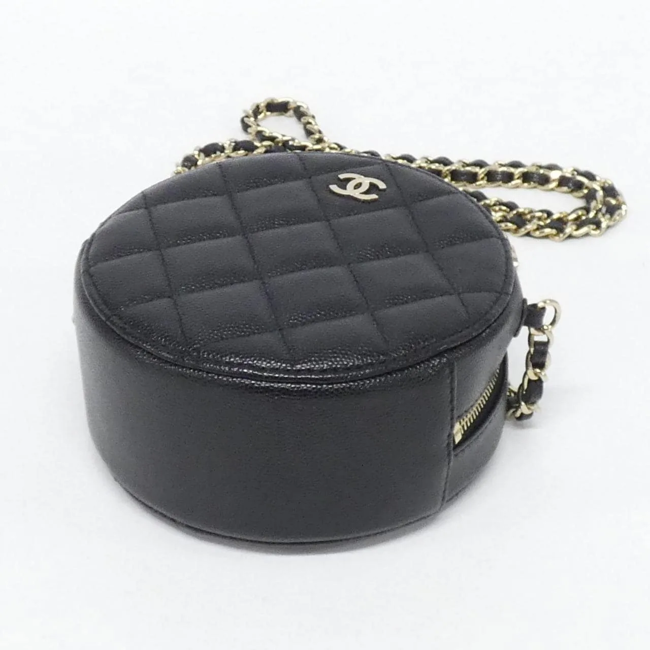 CHANEL Timeless Classic AP0245 Shoulder Grained Calfskin Black Grained Calfskin Rank A - Thumbnail 3