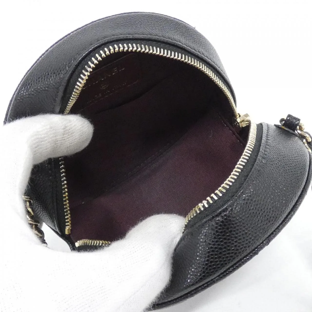 CHANEL Timeless Classic AP0245 Shoulder Grained Calfskin Black Grained Calfskin Rank A - Thumbnail 7