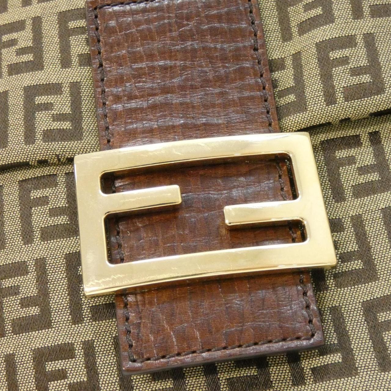 FENDI 8BT075 TN9 肩背包 帆布 4