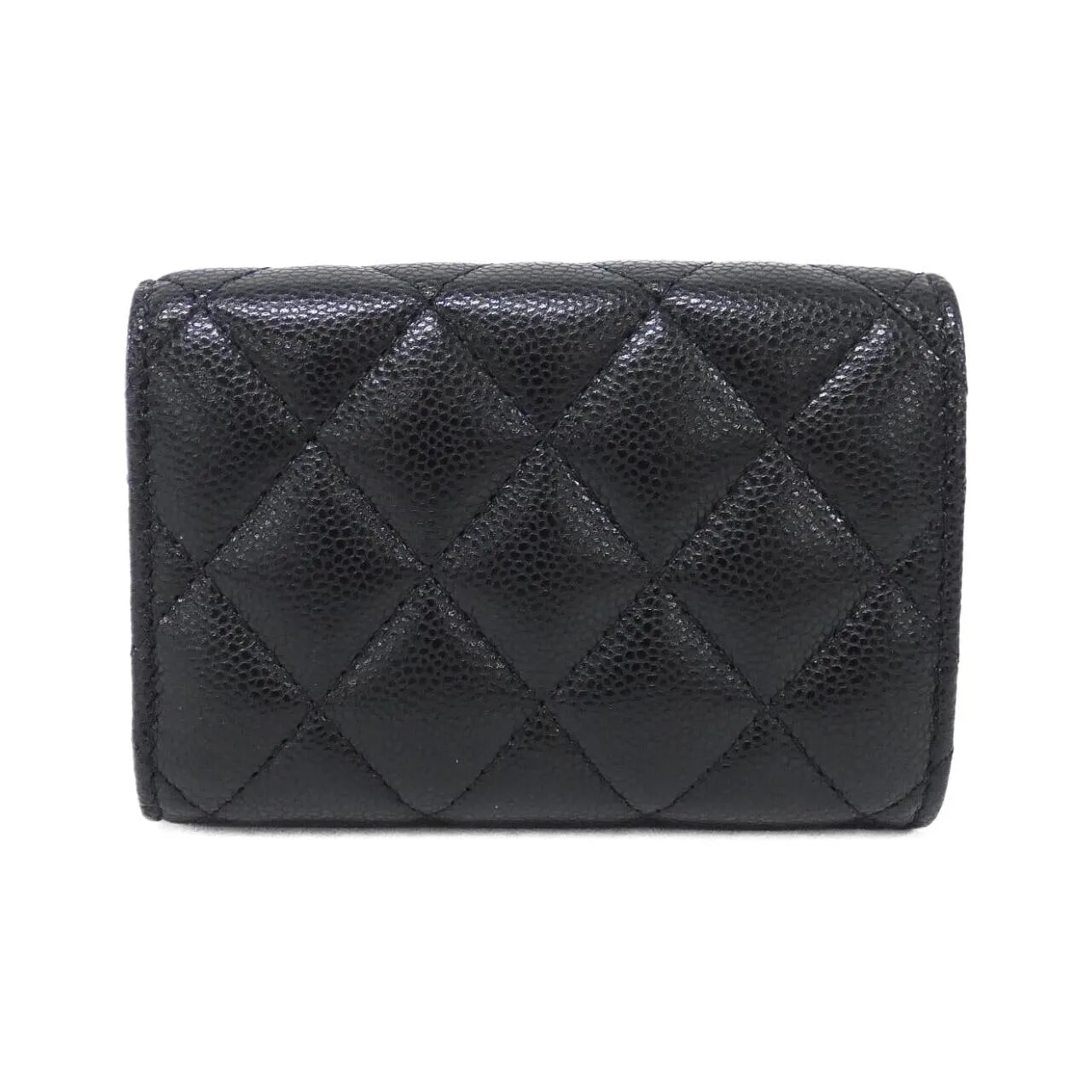 CHANEL Timeless Classic AP0230 Wallet Grained Calfskin 黑色 荔枝紋牛皮 中古品A - 縮圖 2