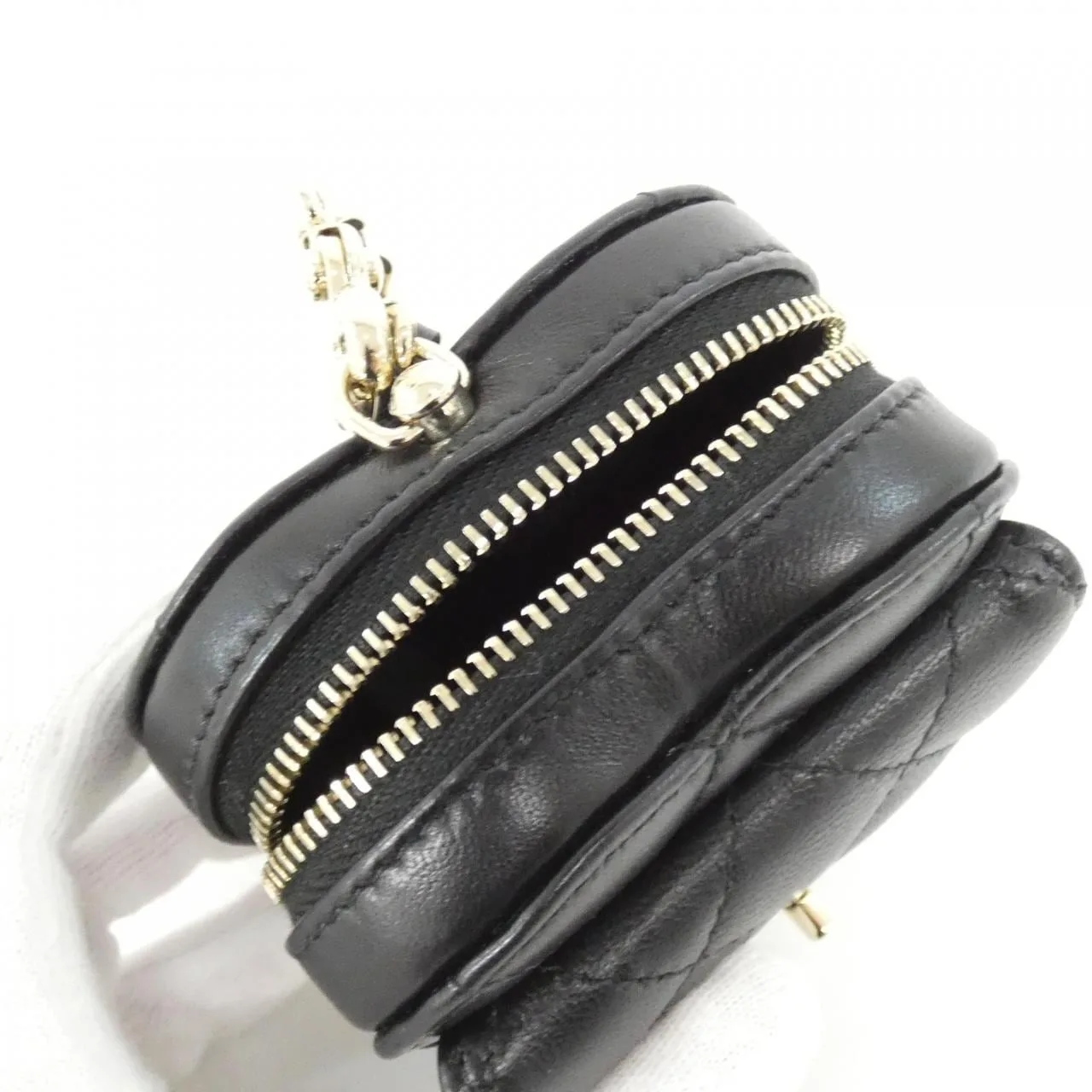 CHANEL AP4838 Key Case Lambskin Black Lambskin Rank A - Thumbnail 4