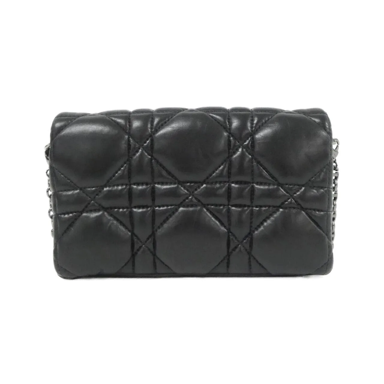 DIOR Caro S5135BNGX Shoulder 黑色 中古品A - 縮圖 2