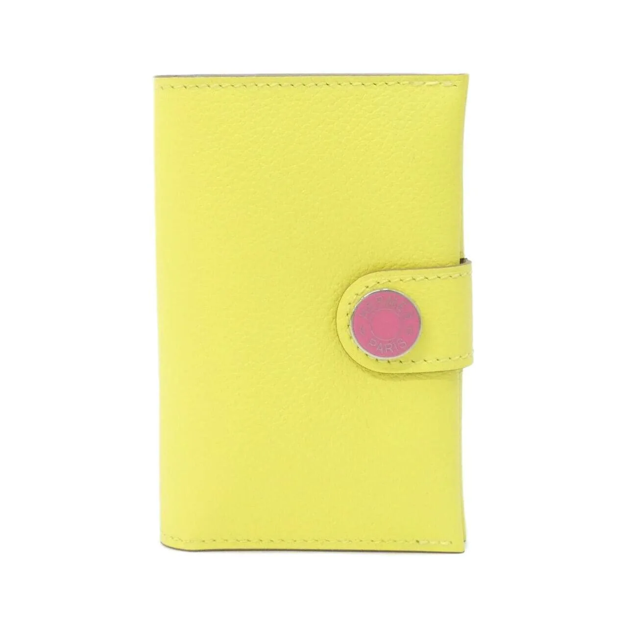 HERMES 084148CK Card Case Black