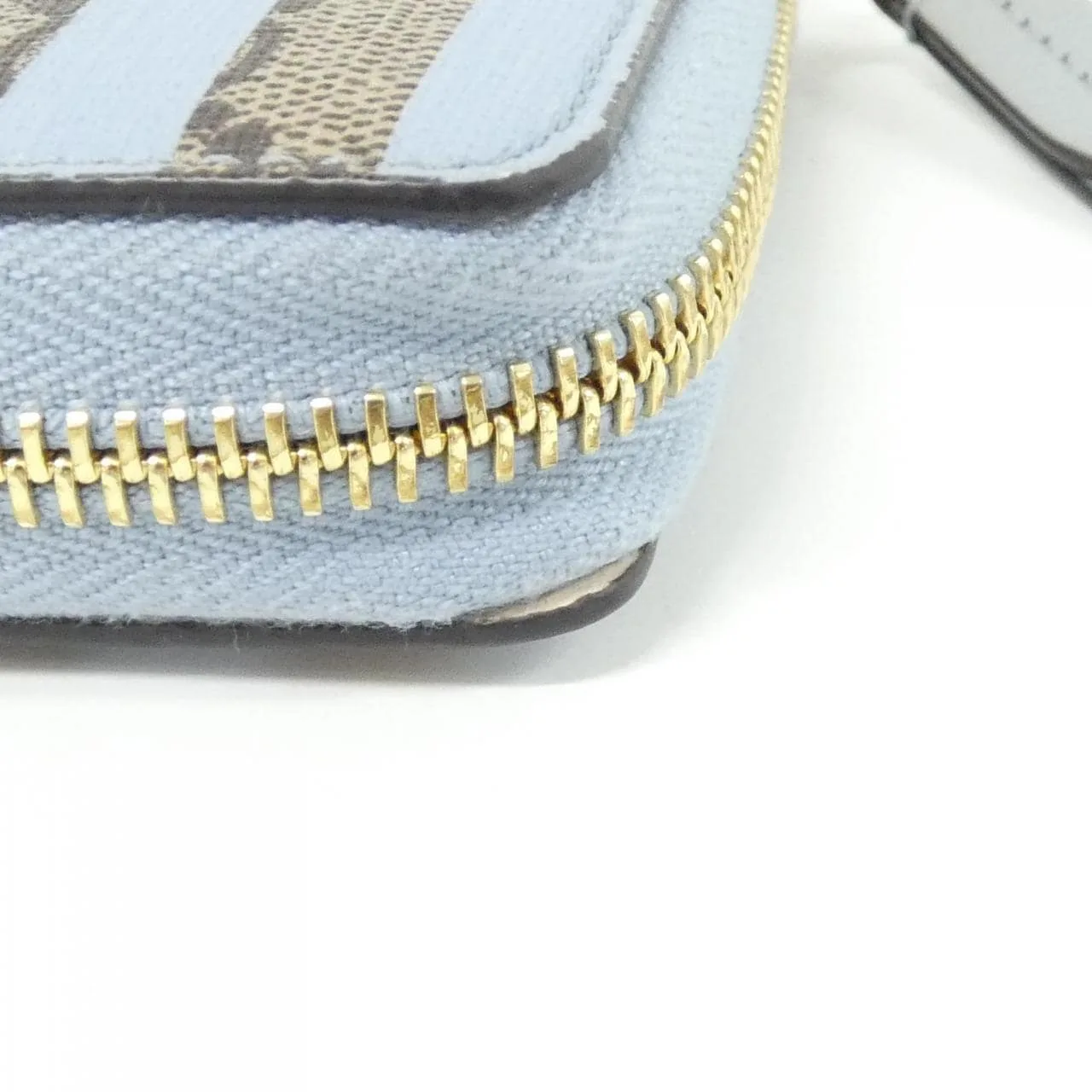 GUCCI 701488 UYMFG Wallet Canvas 黑色 帆布 中古品A - 縮圖 5