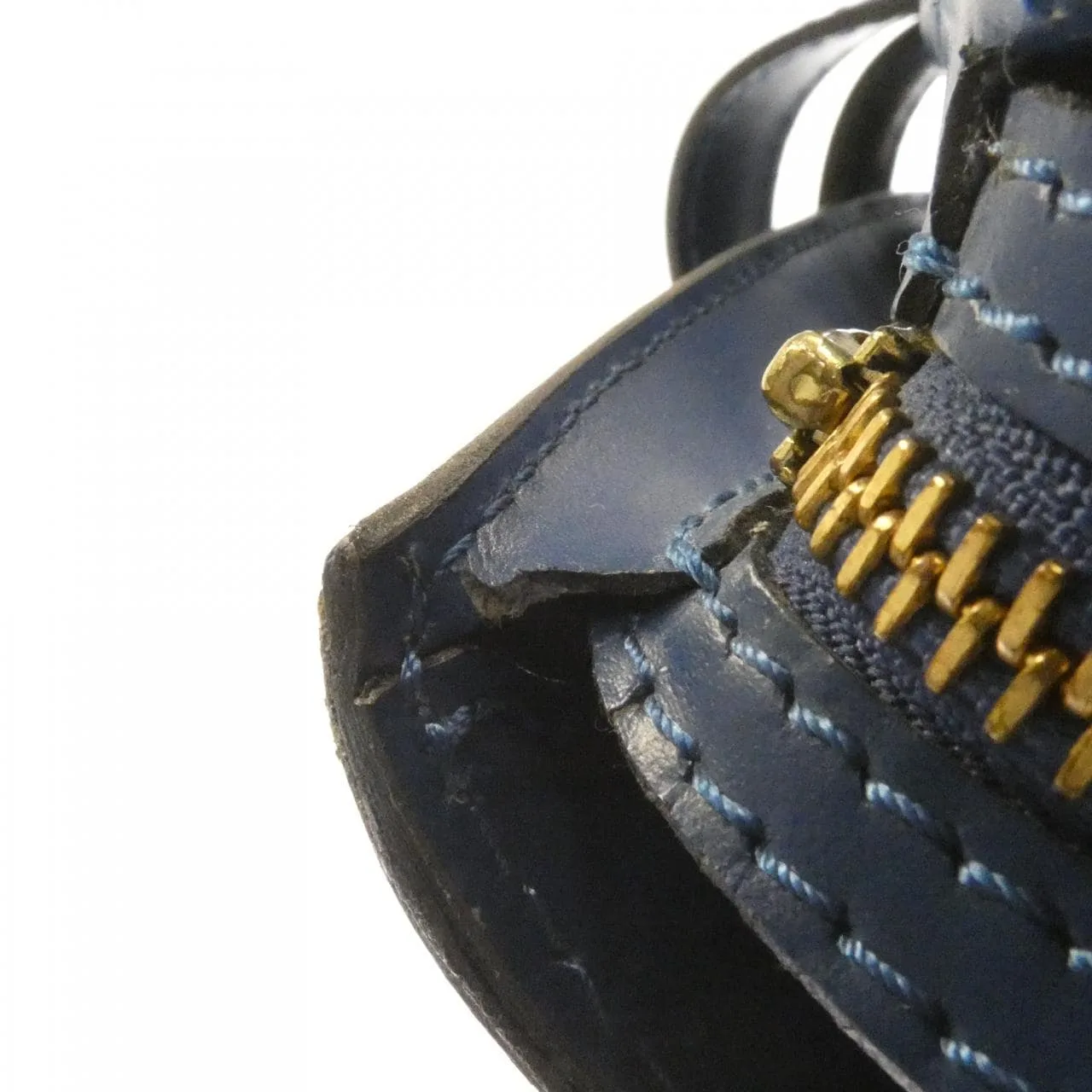 LOUIS VUITTON Saint-Jacques M52265 肩背包 Epi 藍色 Epi 中古品A - 縮圖 5