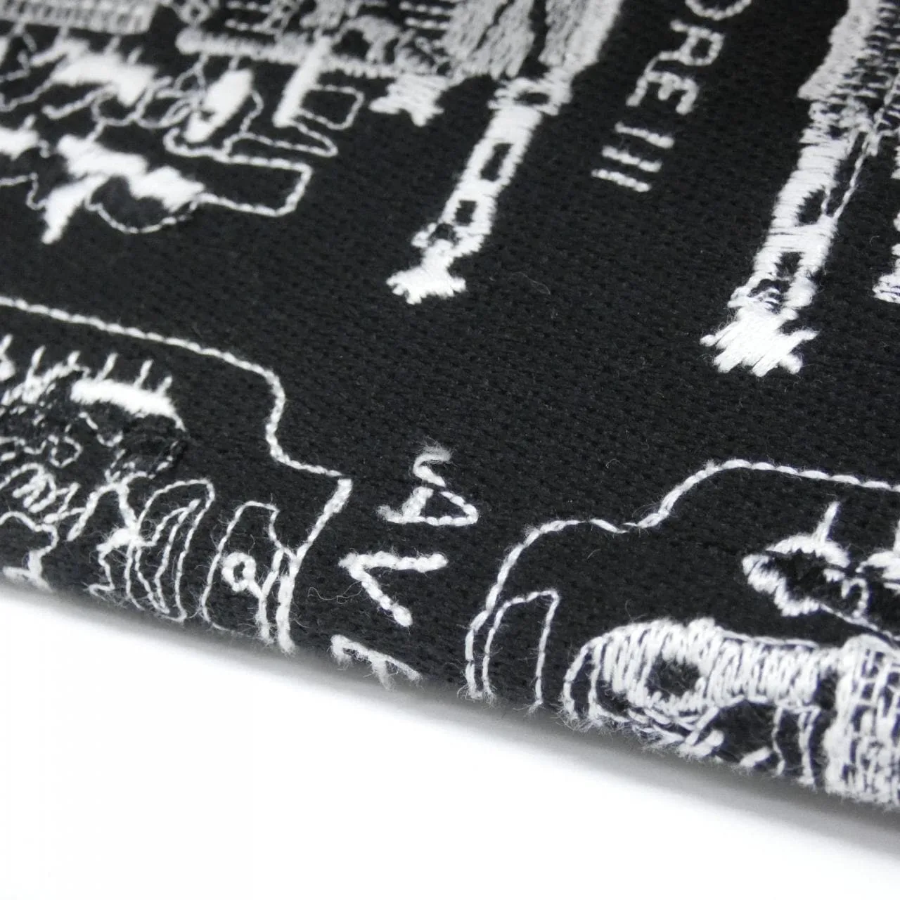 DIOR Book Tote M1296ZOMP 托特包 帆布 黑色 帆布 中古品A - 縮圖 3