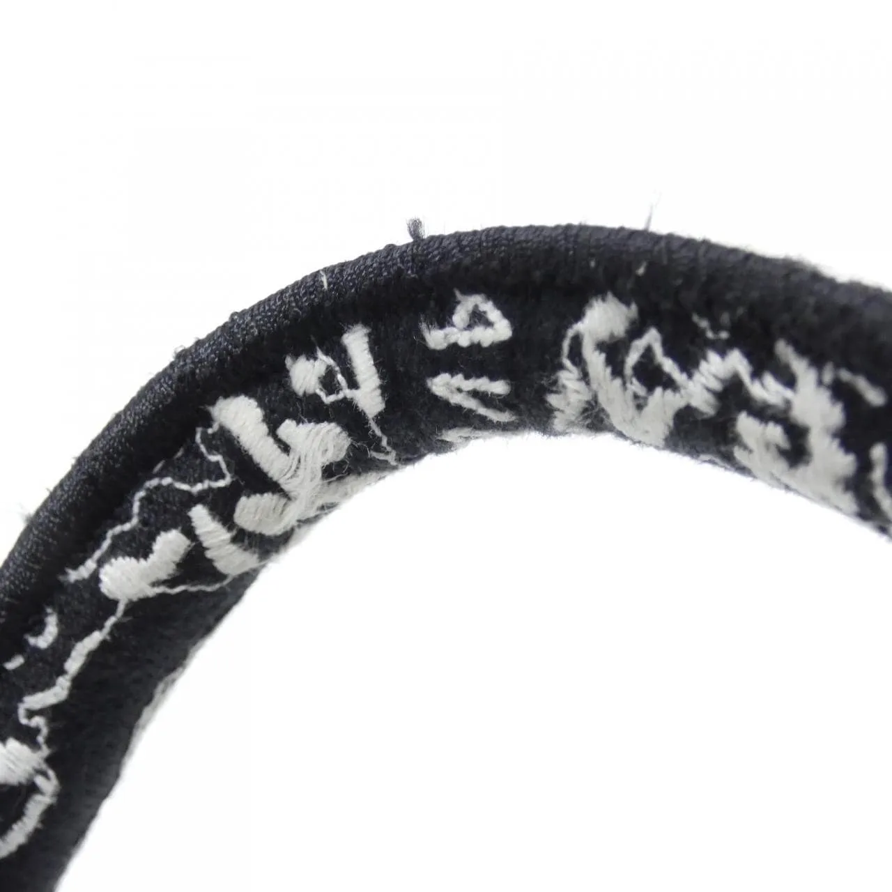 DIOR Book Tote M1296ZOMP 托特包 帆布 黑色 帆布 中古品A - 縮圖 7