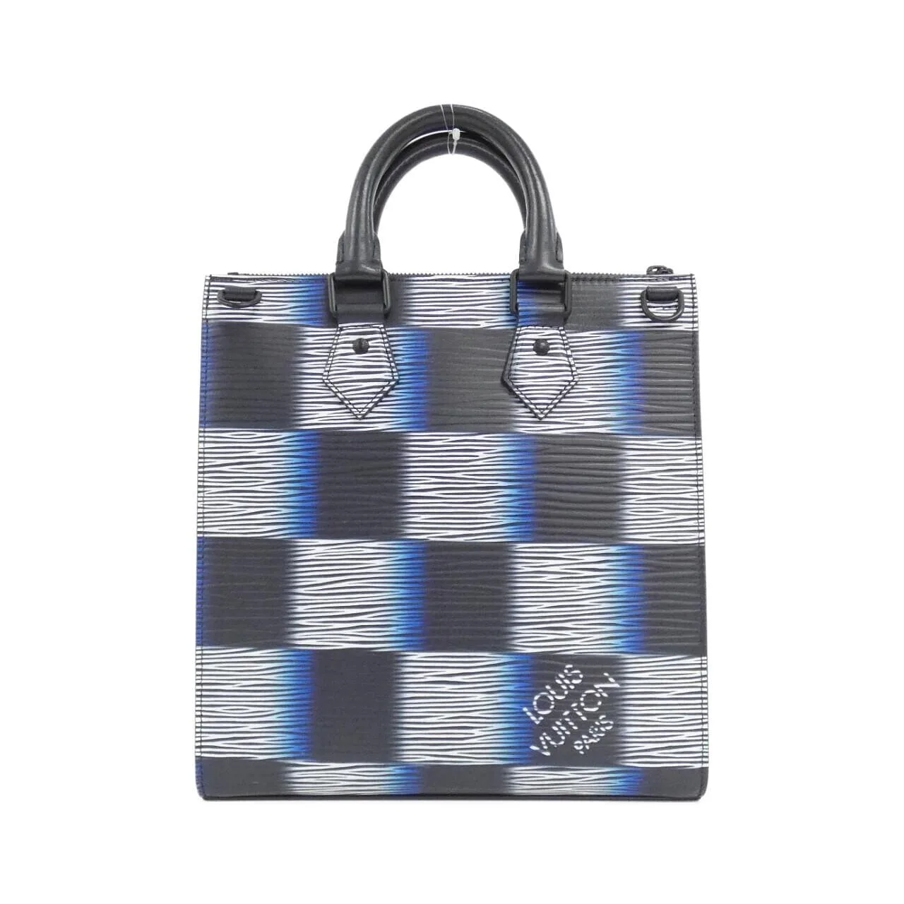LOUIS VUITTON M23957 Handbag Damier 藍色 Damier 中古品A - 縮圖 2