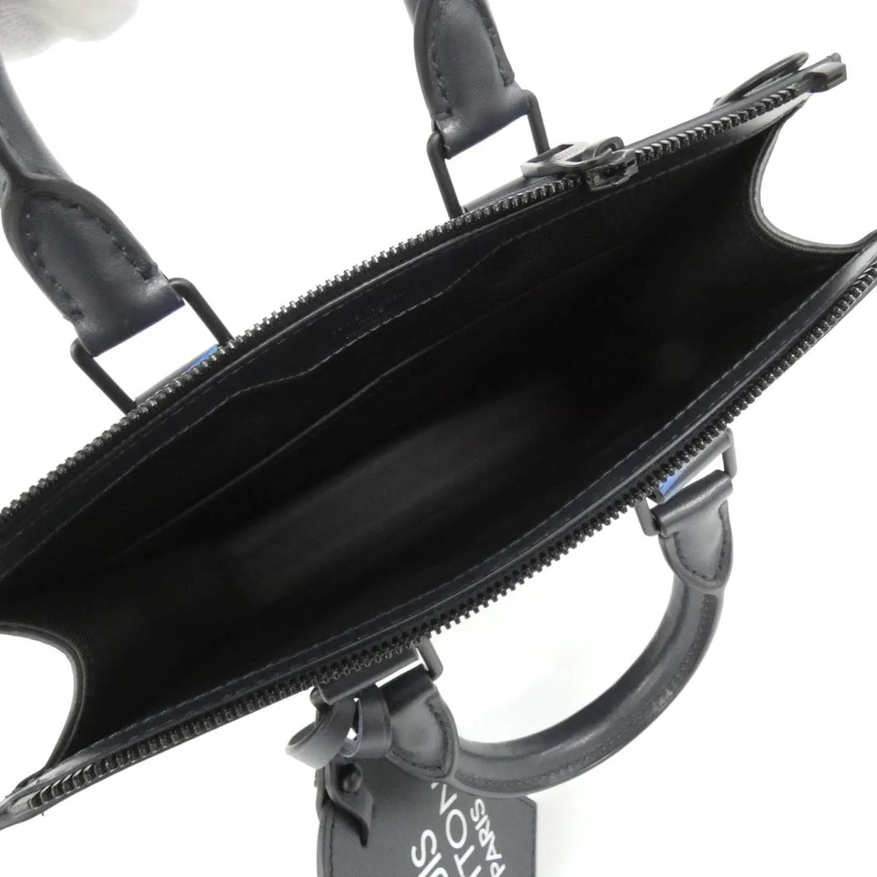 LOUIS VUITTON M23957 Handbag Damier 藍色 Damier 中古品A - 縮圖 7