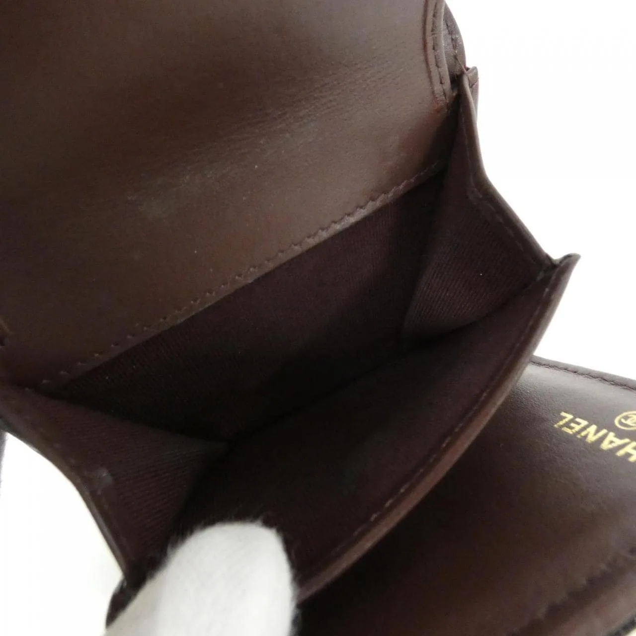 CHANEL Timeless Classic AP0229 Wallet Grained Calfskin 黑色 荔枝紋牛皮 中古品B - 縮圖 8