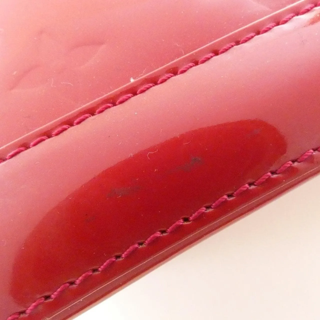 LOUIS VUITTON Alma M91771 Handbag Vernis 黑色 Vernis 中古品B - 縮圖 4