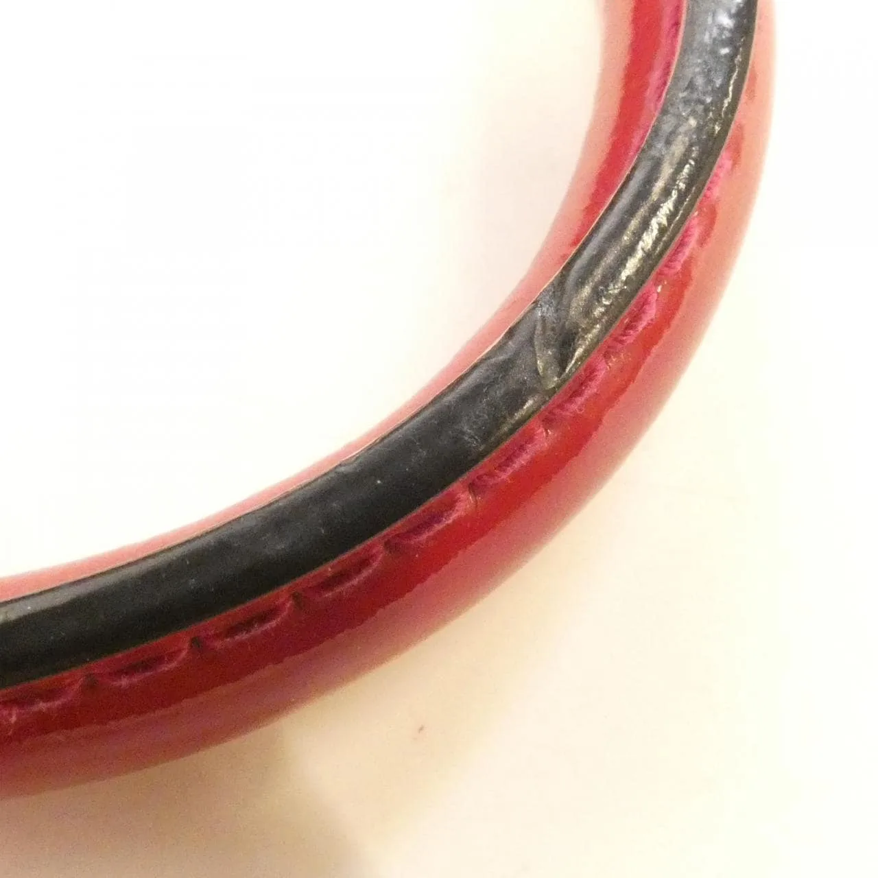 LOUIS VUITTON Alma M91771 Handbag Vernis 黑色 Vernis 中古品B - 縮圖 7