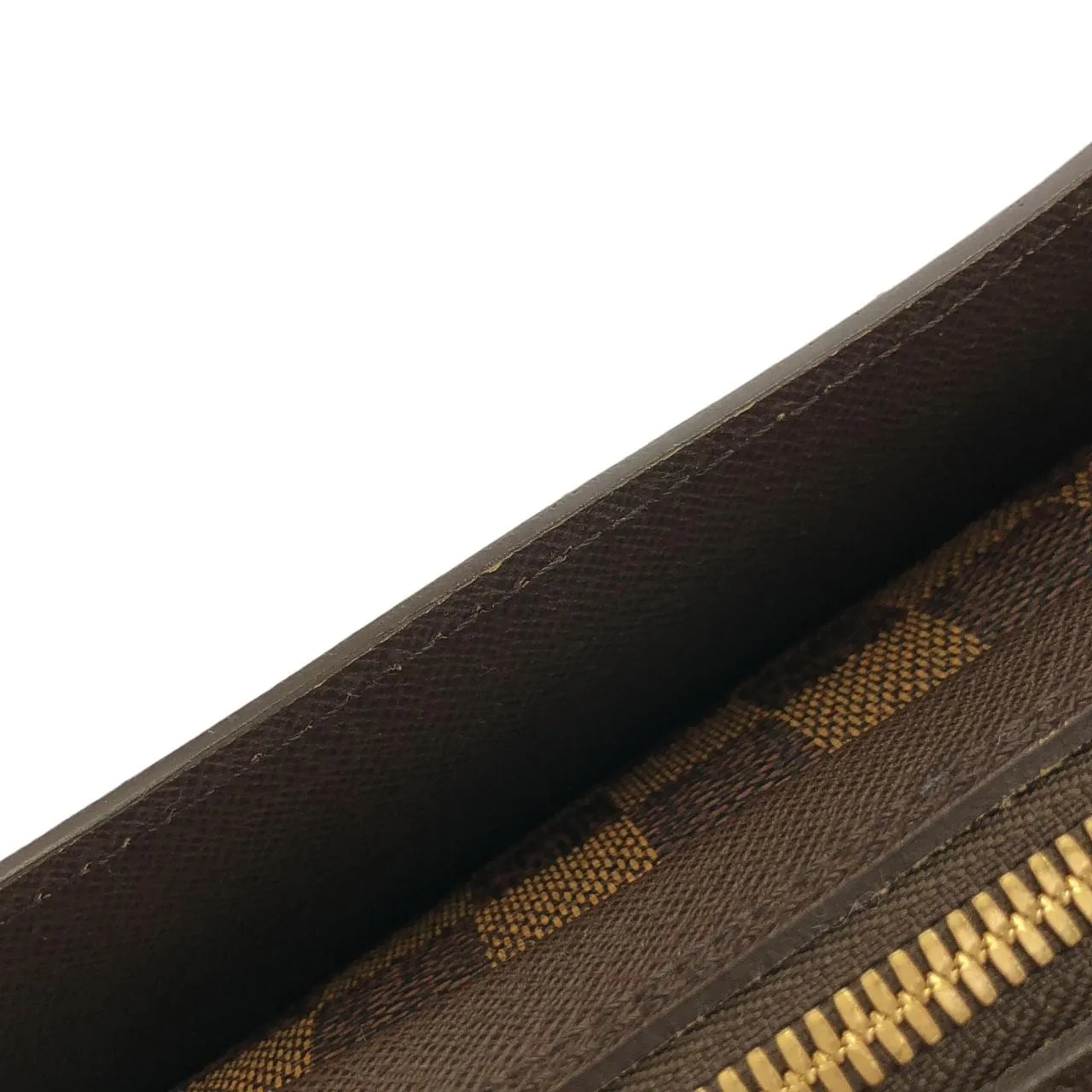 LOUIS VUITTON N51155 Handbag Damier 黑色 Damier 中古品A - 縮圖 4