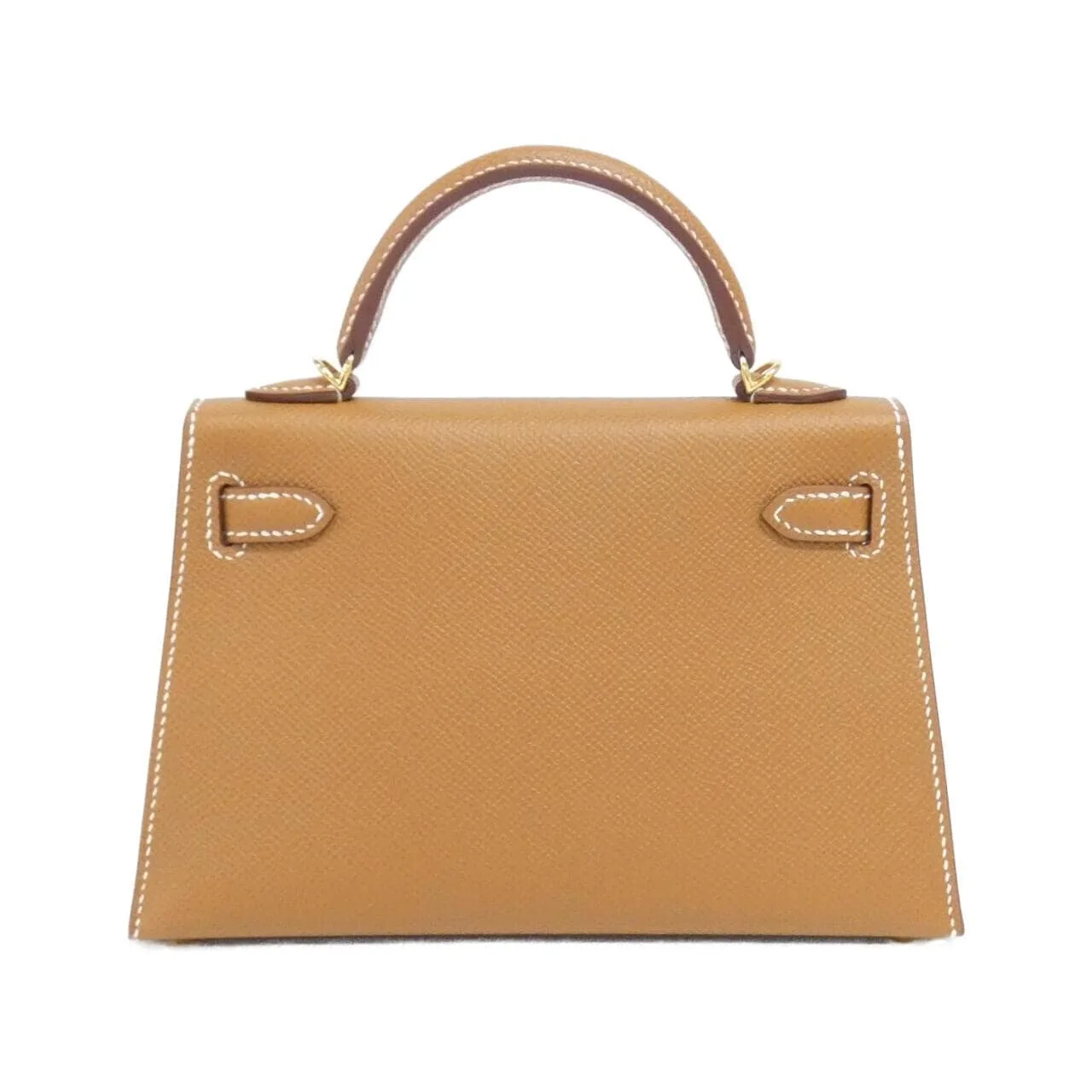 HERMES Kelly 071302CC Handbag Epsom Gold Epsom Leather Unused - Thumbnail 2