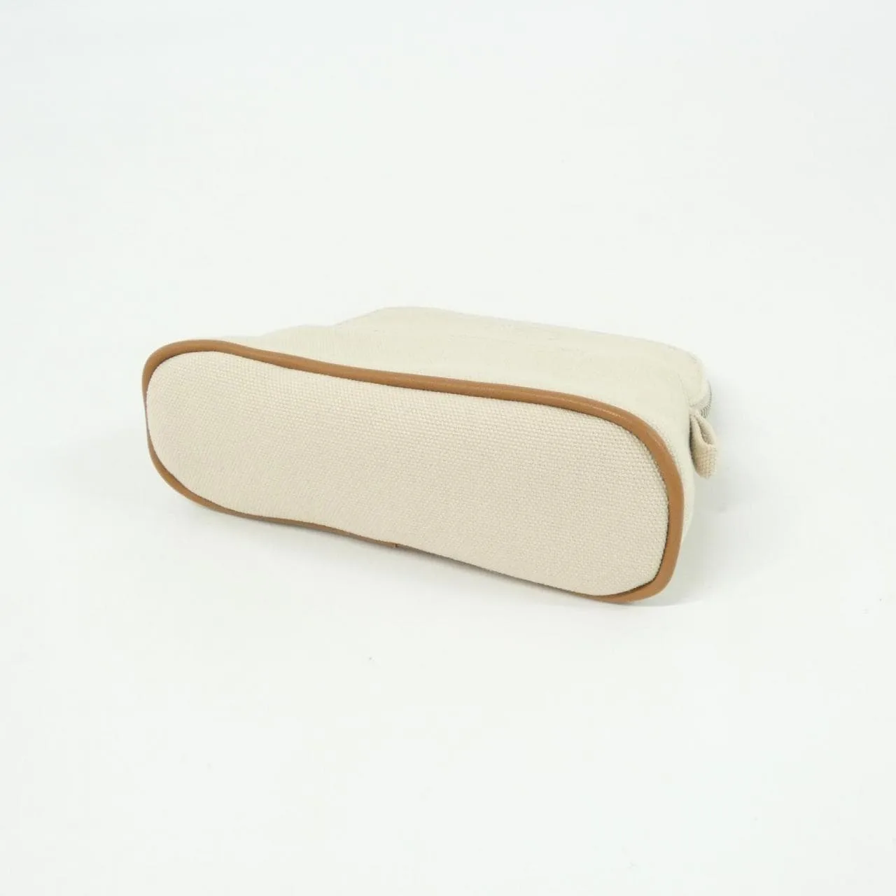 HERMES Bolide 103772M Pouch Canvas 黑色 帆布 中古品A - 縮圖 3