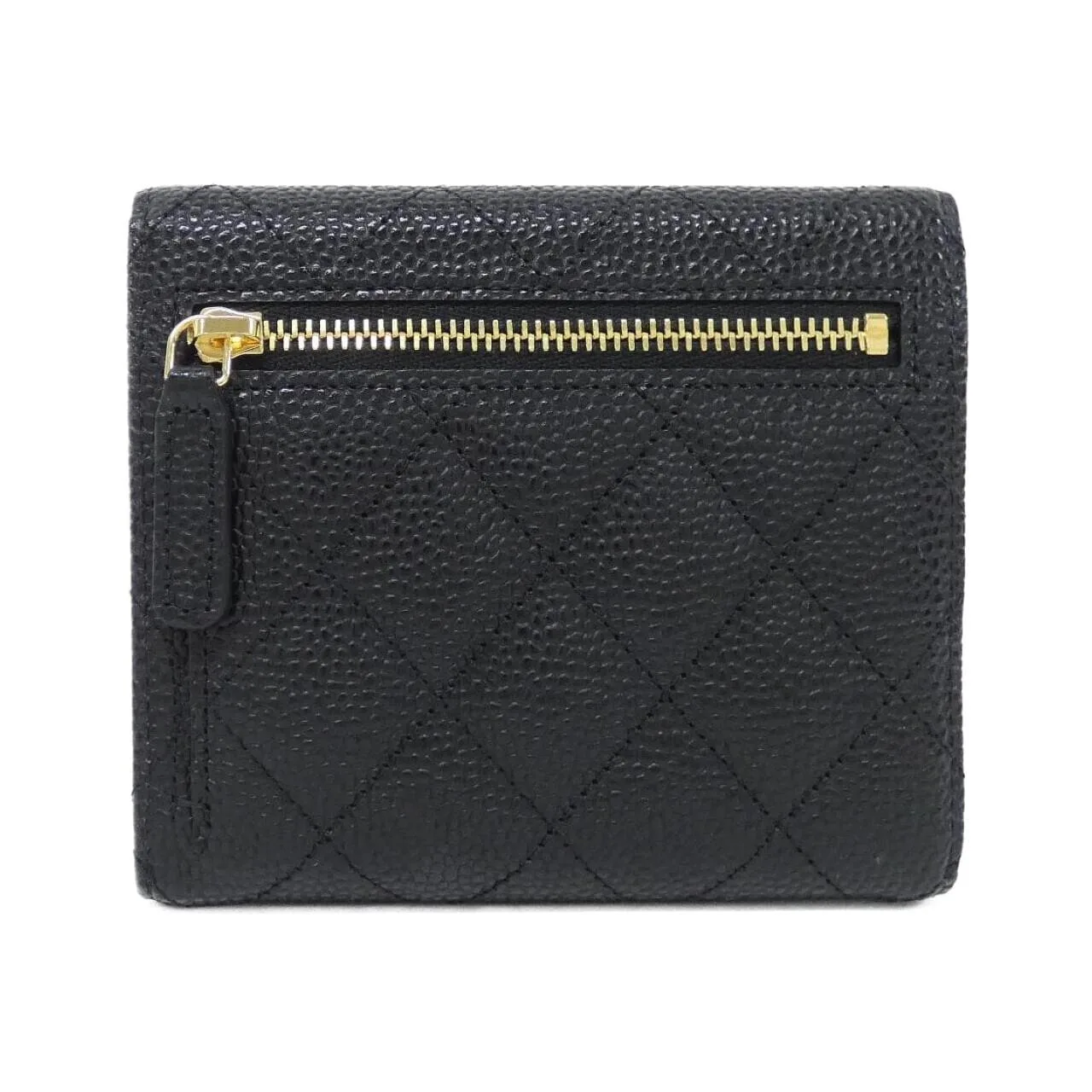 CHANEL Timeless Classic AP0231 Wallet Grained Calfskin 黑色 荔枝紋牛皮 未使用品 - 縮圖 2