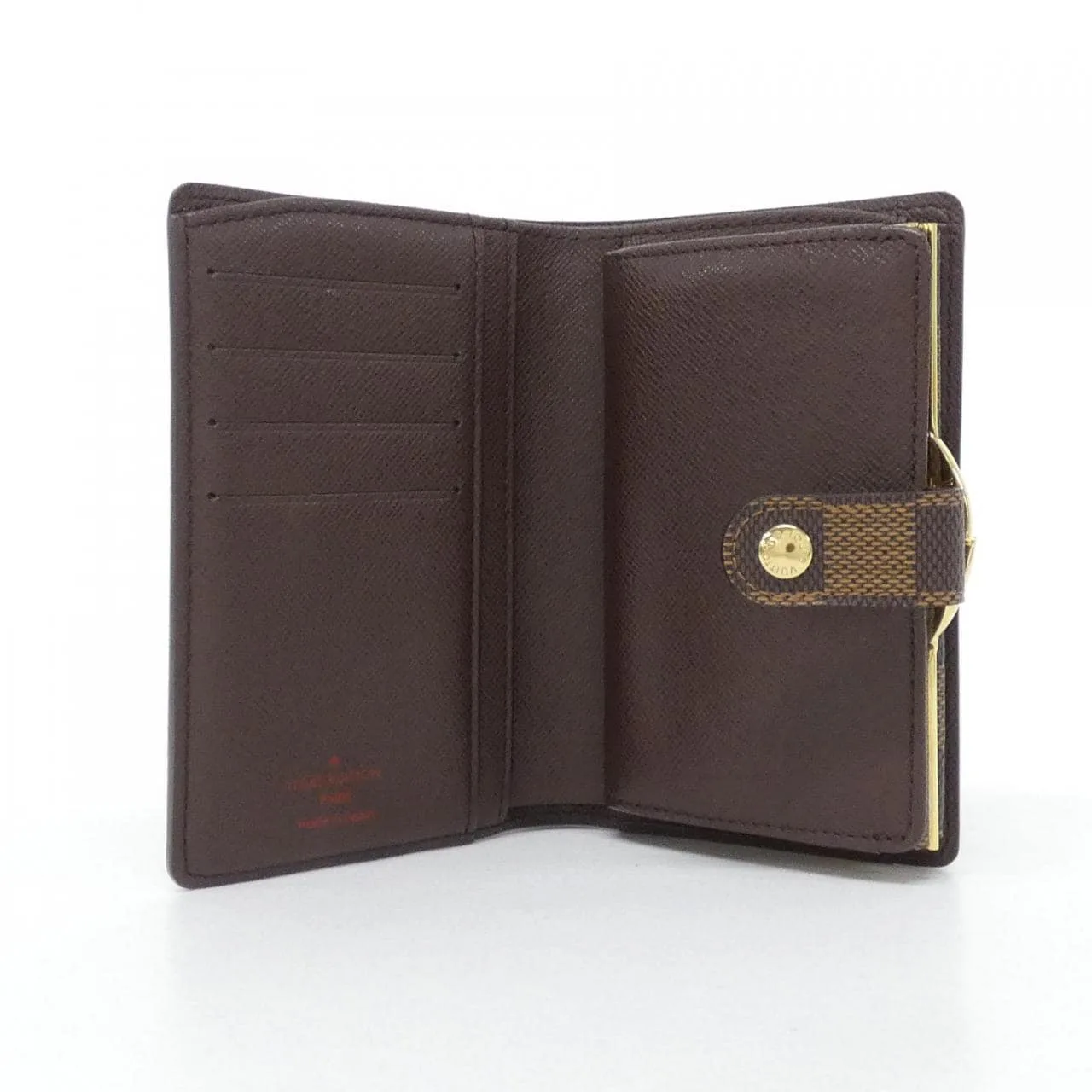 LOUIS VUITTON N61664 Wallet Damier 黑色 Damier 中古品A - 縮圖 5