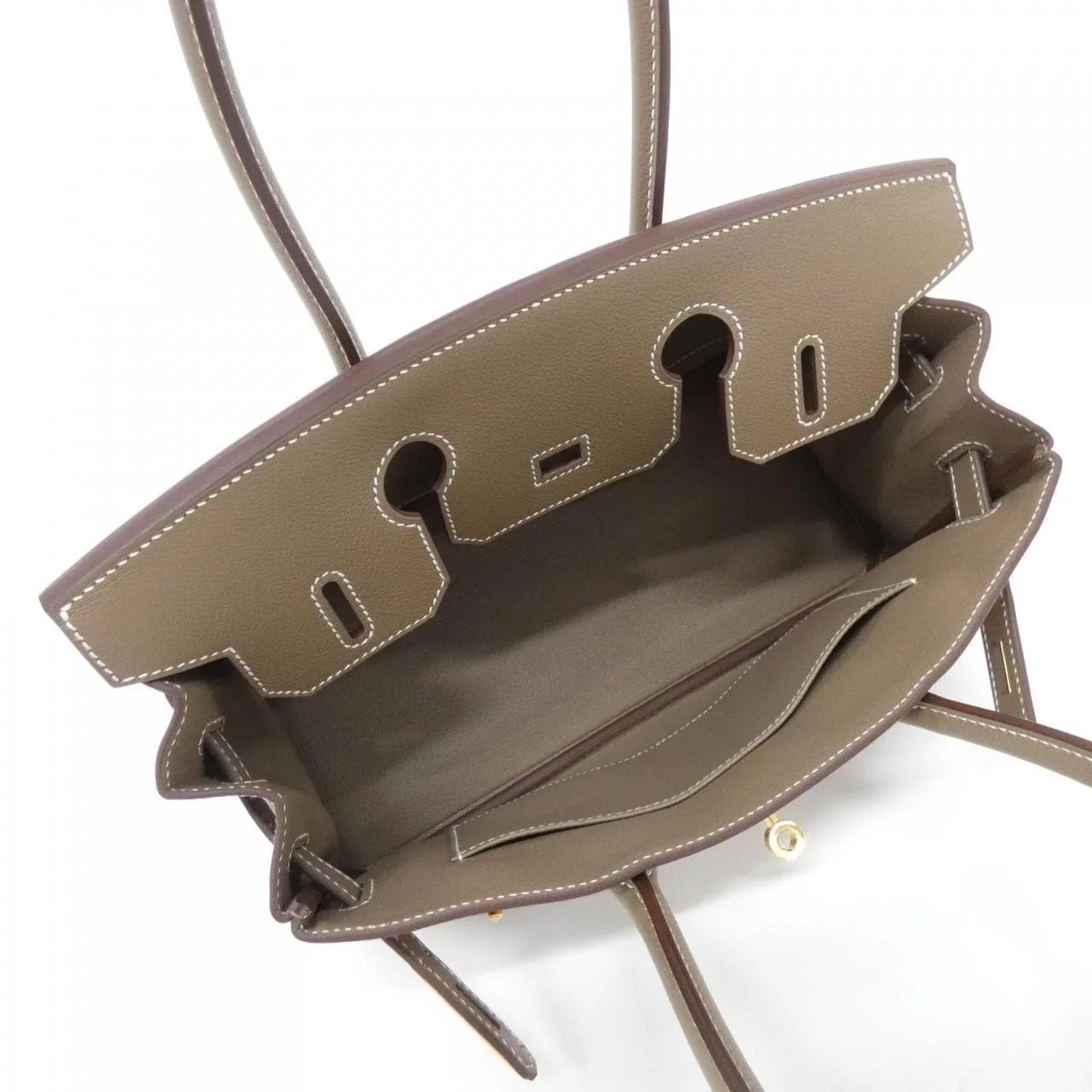 HERMES Birkin 086230CC Handbag Etoupe Unused - Thumbnail 6