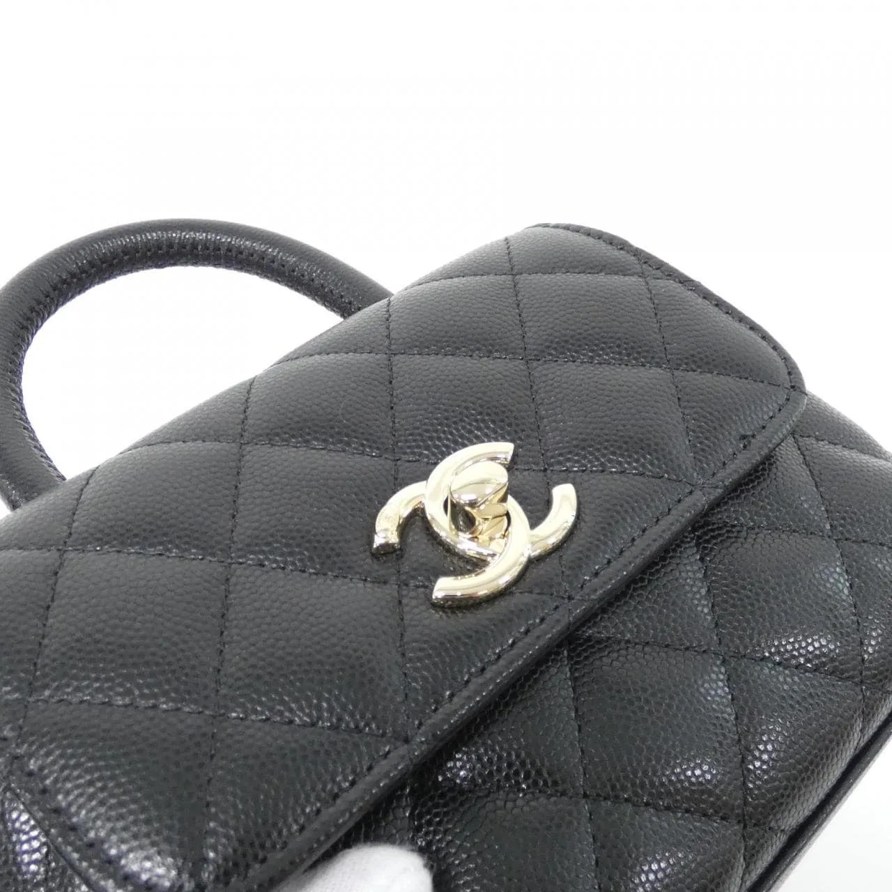 CHANEL AP4244 Wallet Grained Calfskin 黑色 荔枝紋牛皮 未使用品 - 縮圖 4