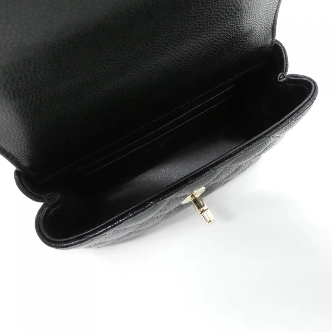 CHANEL AP4244 Wallet Grained Calfskin 黑色 荔枝紋牛皮 未使用品 - 縮圖 6