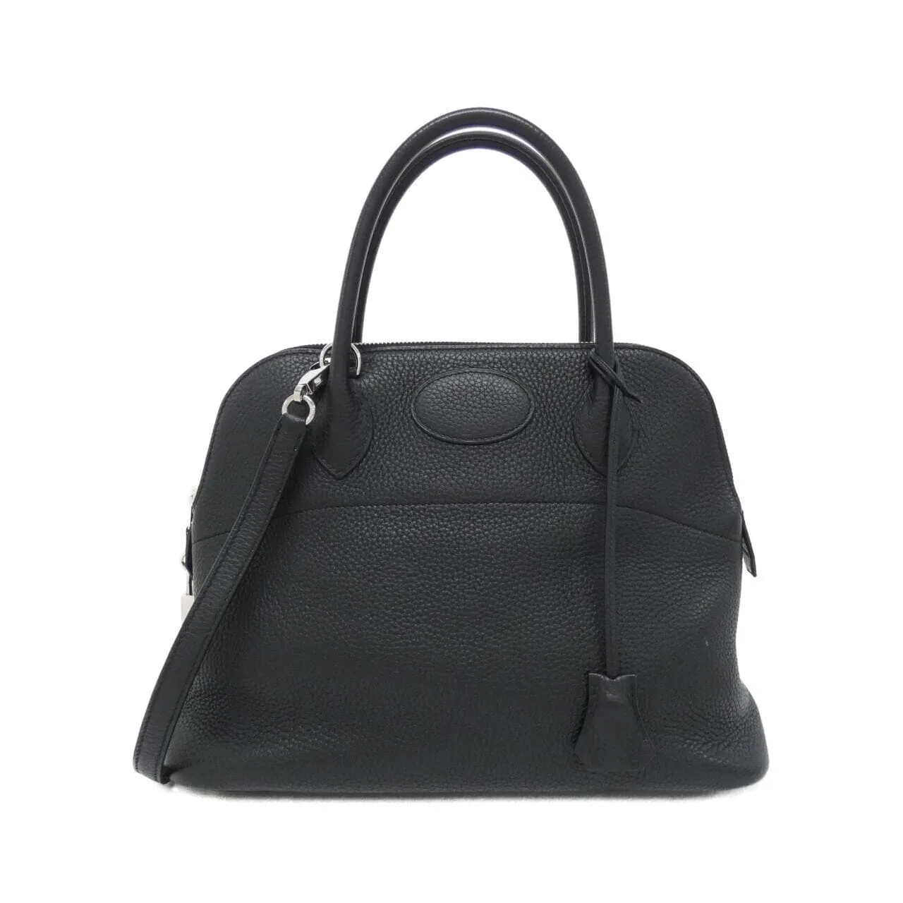 HERMES Bolide 073419CK Handbag Clemence Black