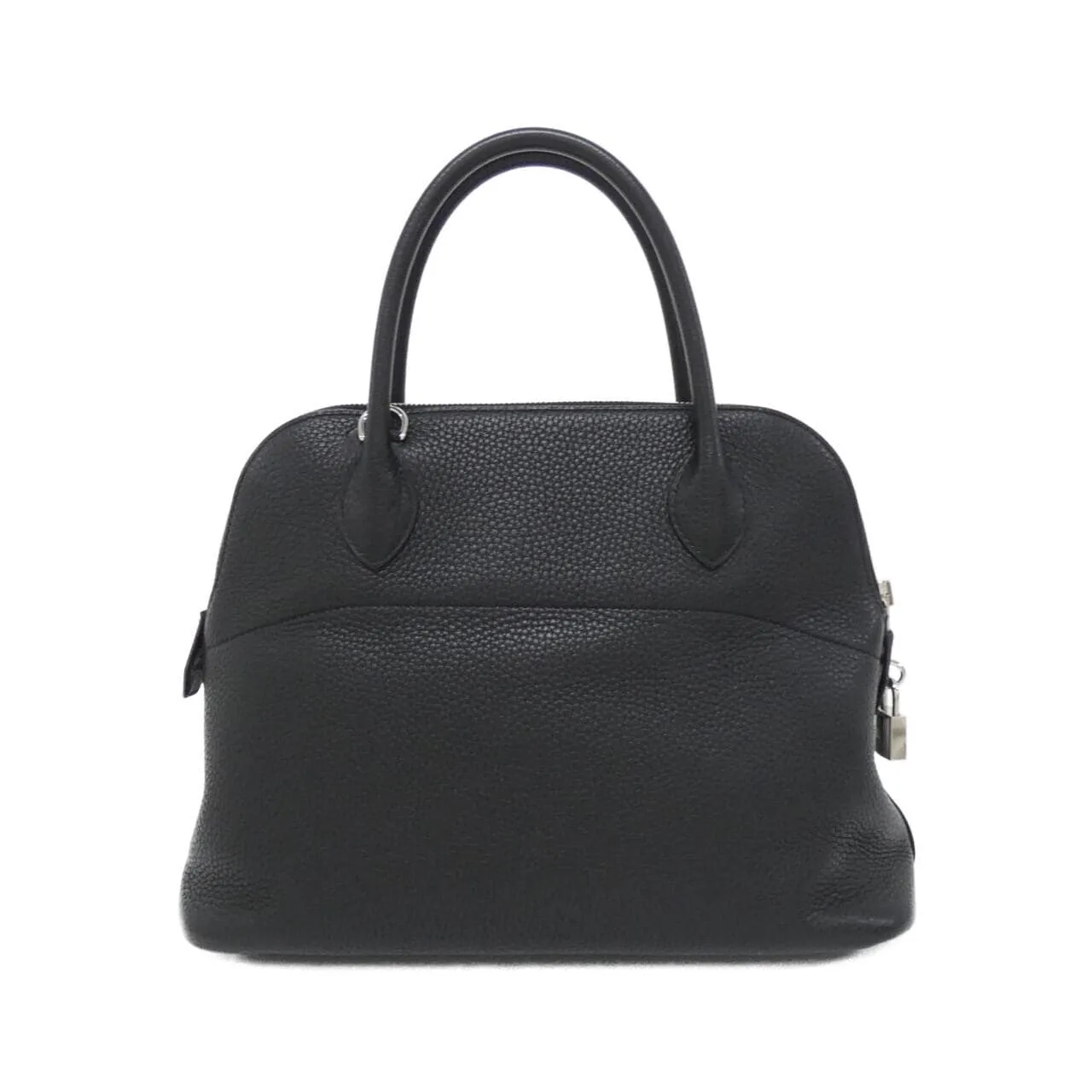 HERMES Bolide 073419CK Handbag Clemence Black Clemence Leather Rank A - Thumbnail 2