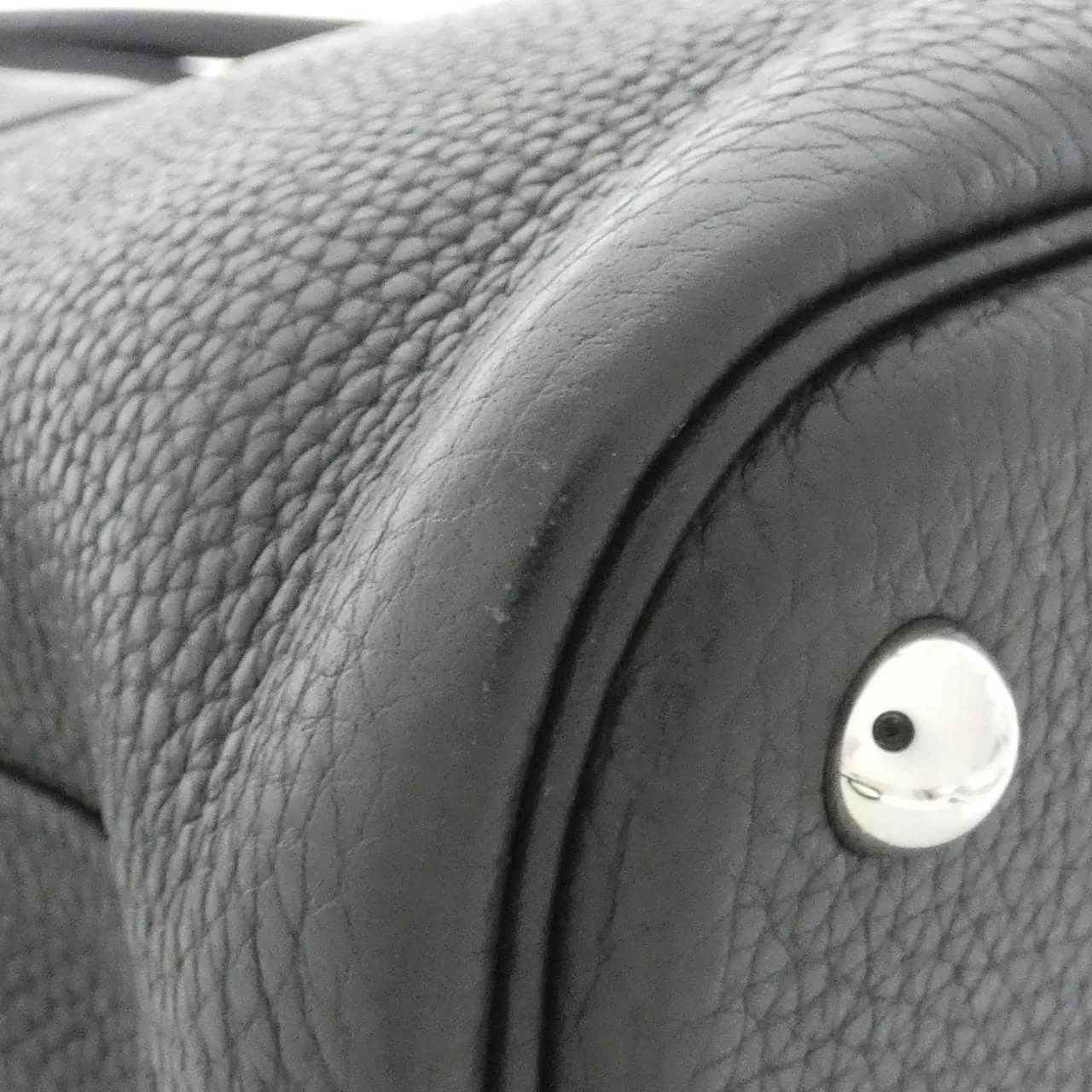 HERMES Bolide 073419CK Handbag Clemence Black Clemence Leather Rank A - Thumbnail 3