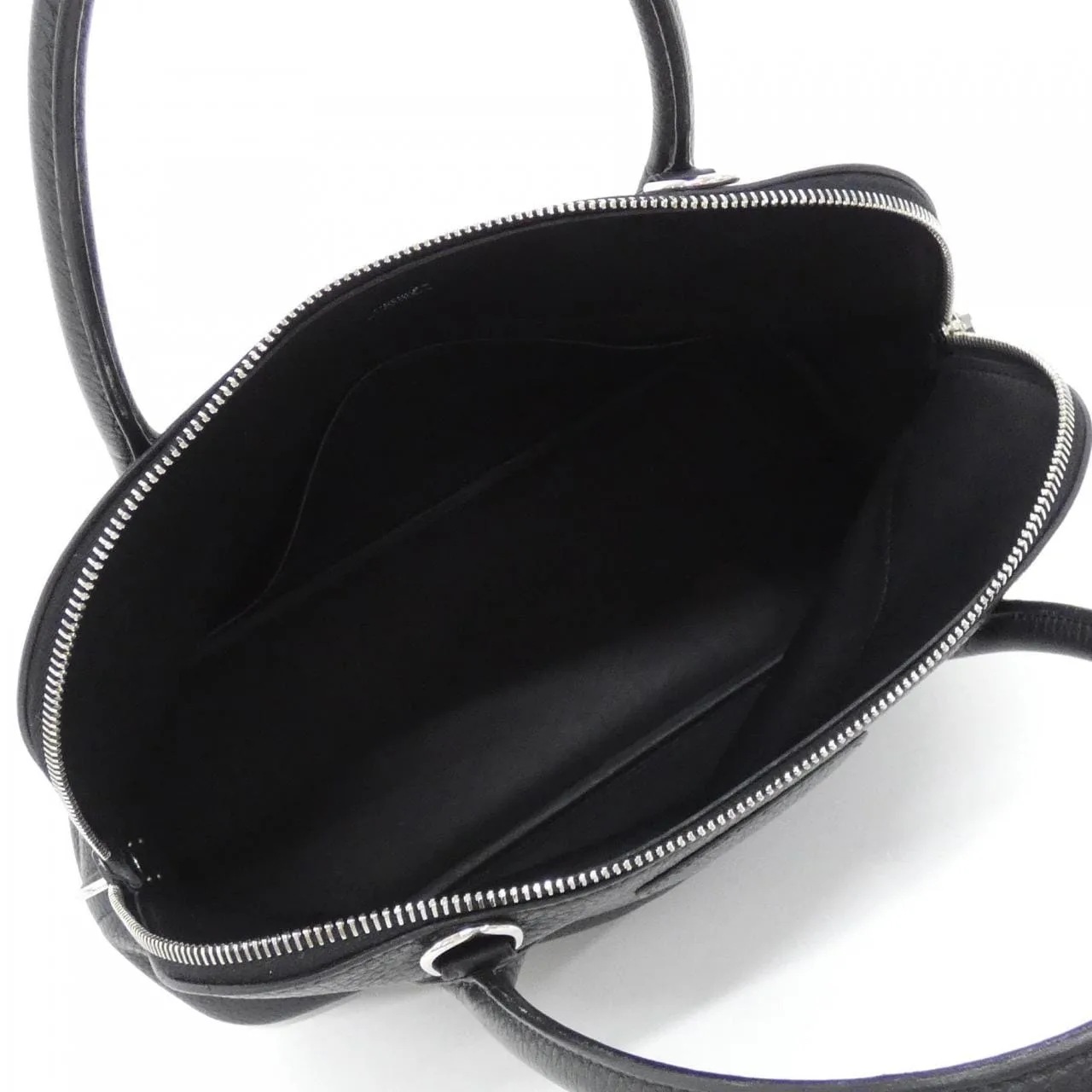 HERMES Bolide 073419CK Handbag Clemence Black Clemence Leather Rank A - Thumbnail 9