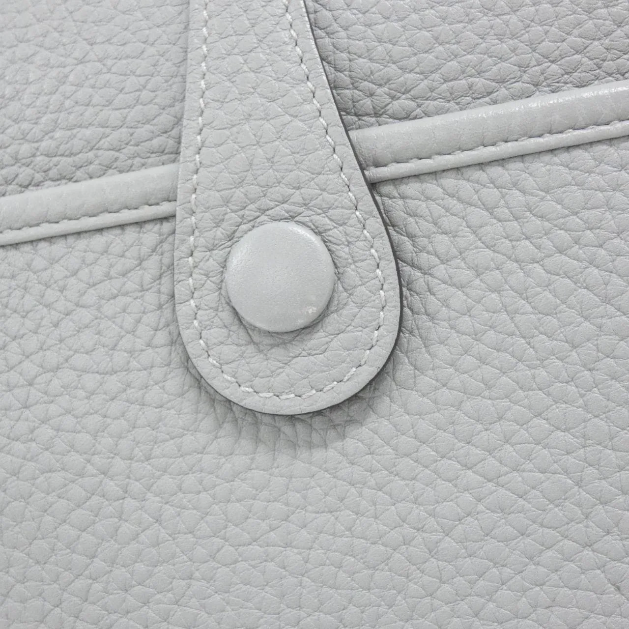 HERMES Evelyne 056277CK Shoulder Clemence Black Clemence Leather Rank B - Thumbnail 5