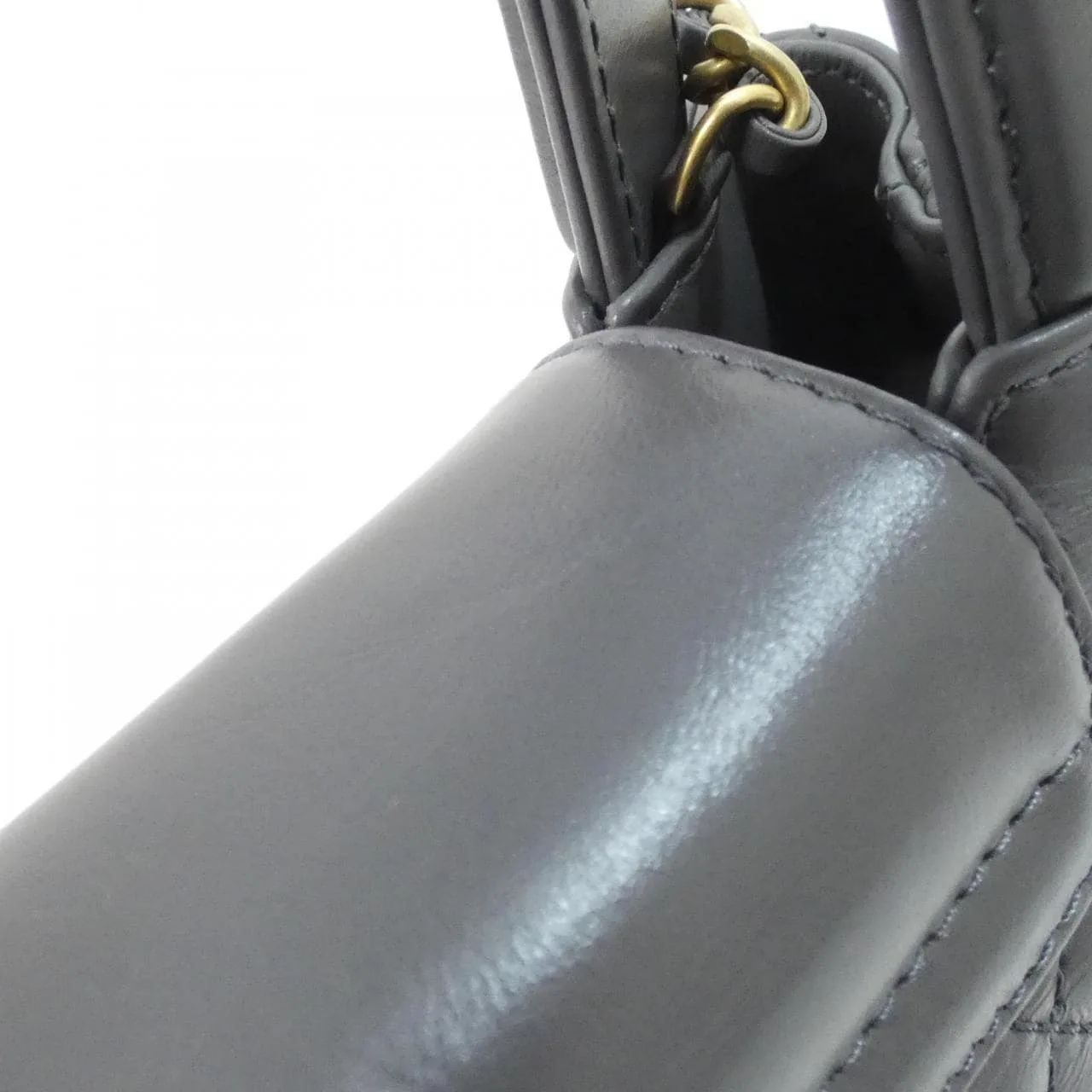 CHANEL AS4416 Handbag 灰色 中古品A - 縮圖 5