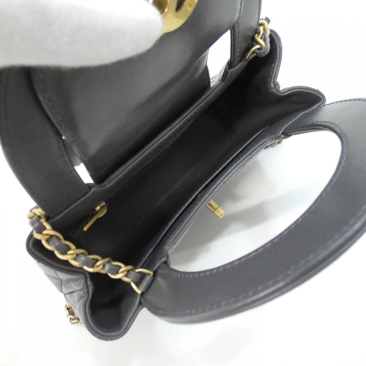 CHANEL AS4416 Handbag 灰色 中古品A - 縮圖 8