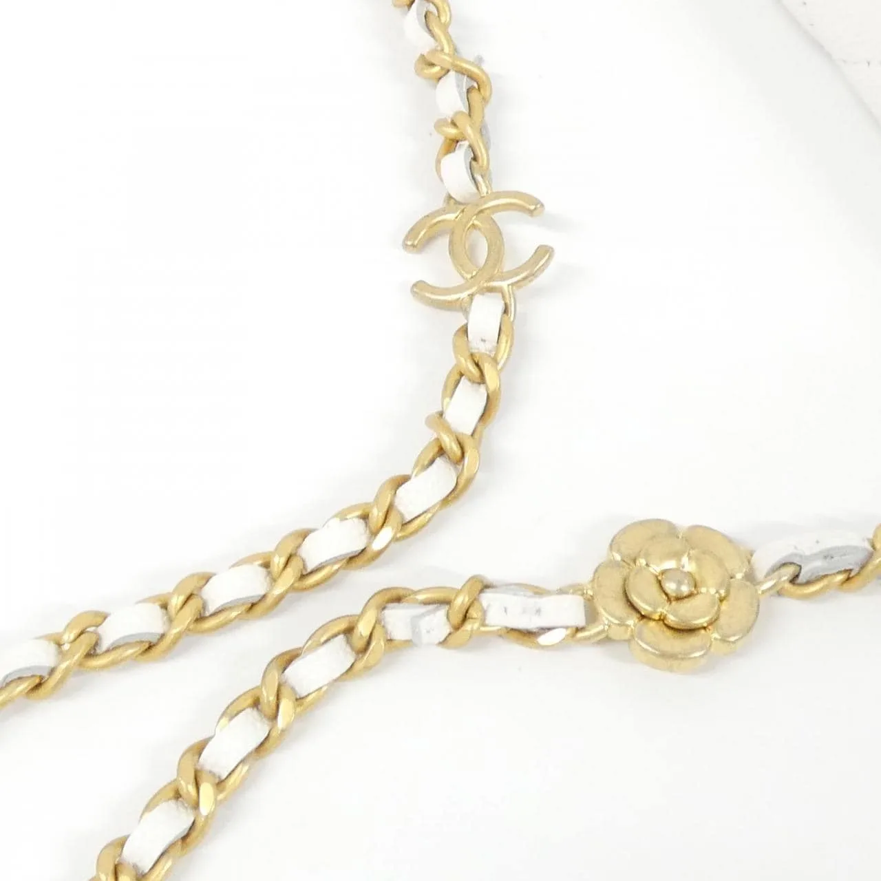 CHANEL Chanel 19 AP3581 Wallet Grained Calfskin 白色 荔枝紋牛皮 中古品A - 縮圖 6