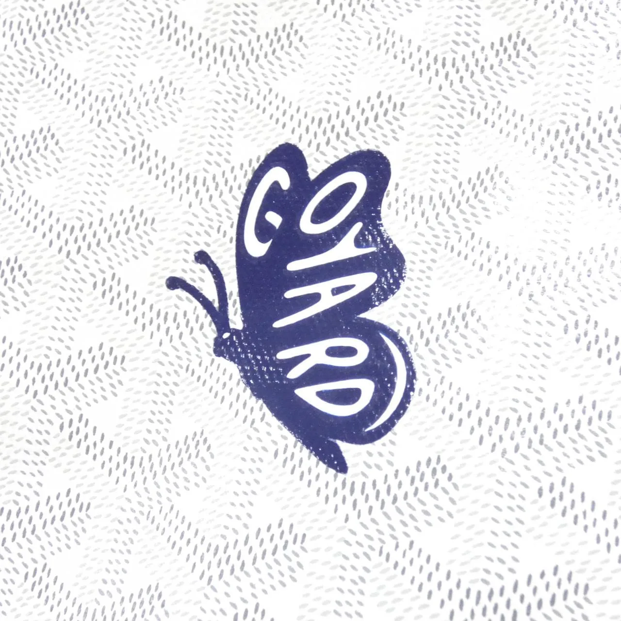 GOYARD Anjou Handbag Canvas 白色 帆布 中古品A - 縮圖 4