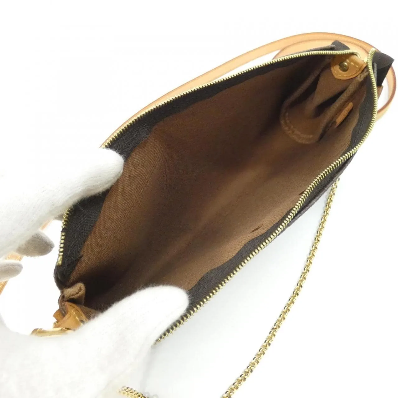 LOUIS VUITTON M95567 Shoulder Monogram 黑色 Monogram 中古品A - 縮圖 9