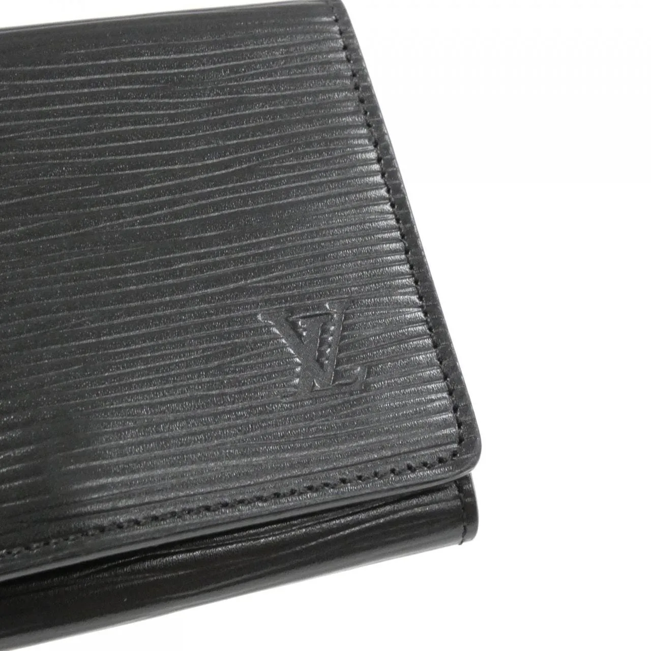 LOUIS VUITTON M62292 Card Case Epi Black Epi Rank A - Thumbnail 4