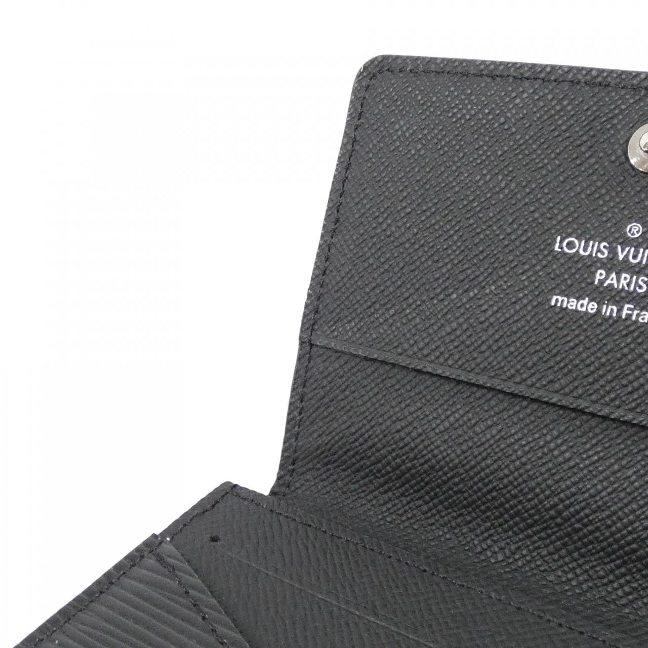 LOUIS VUITTON M62292 Card Case Epi Black Epi Rank A - Thumbnail 6