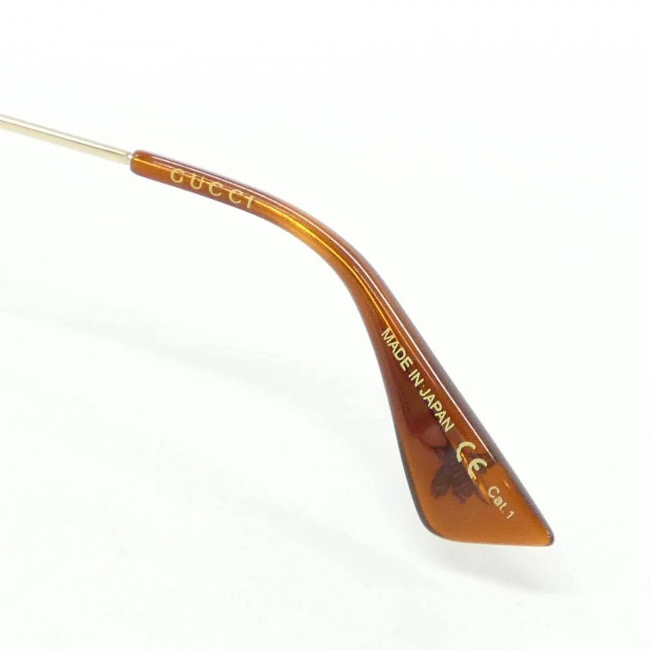 GUCCI GG0061S Sunglasses 黑色 中古品A - 縮圖 5