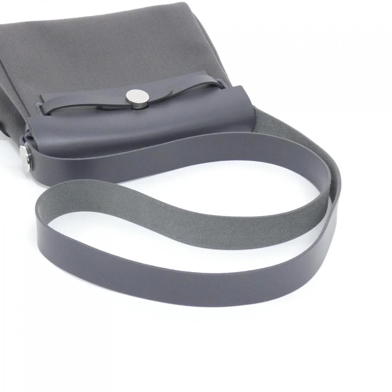 HERMES Herbag 086430CK Shoulder Black Rank A - Thumbnail 4