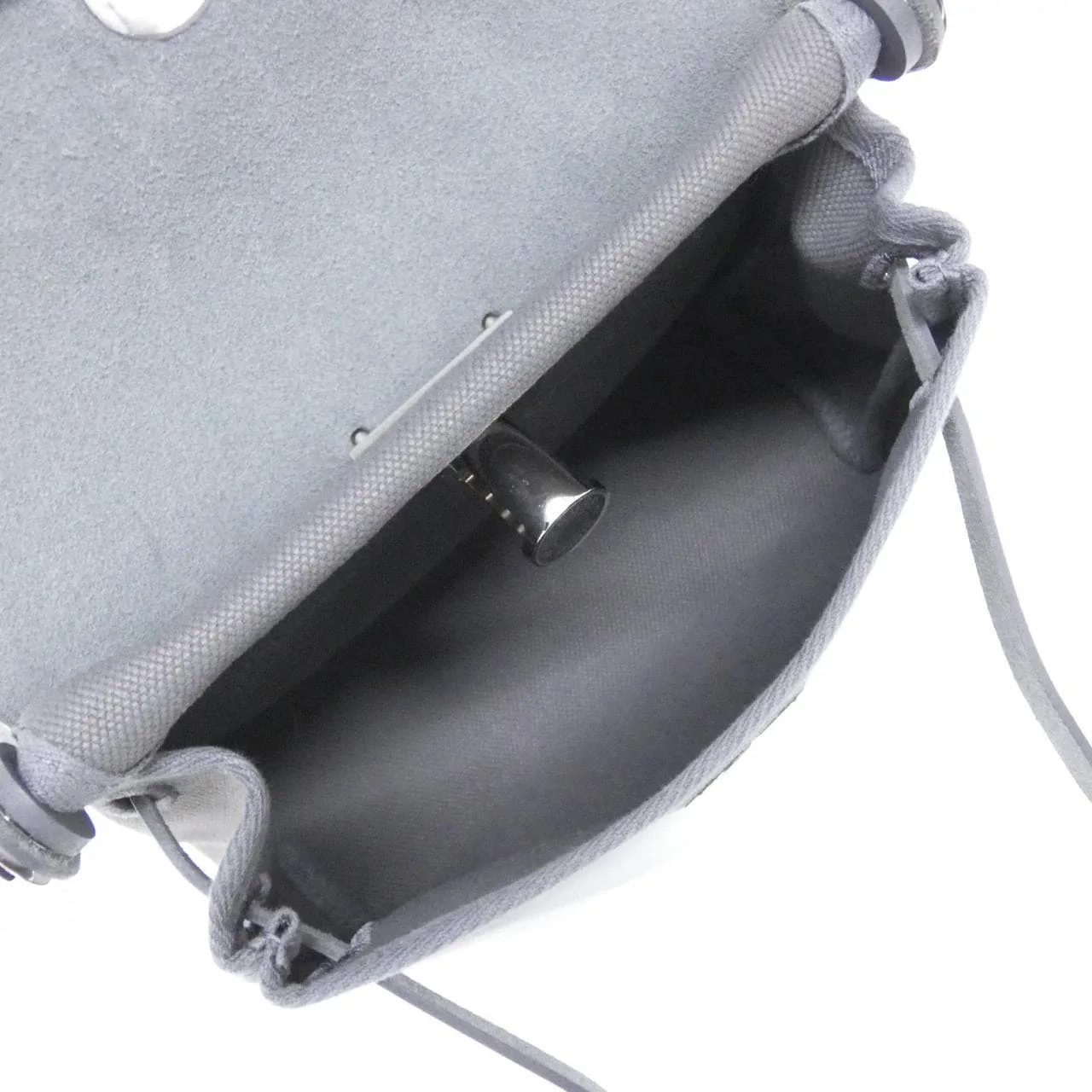 HERMES Herbag 086430CK Shoulder Black Rank A - Thumbnail 5