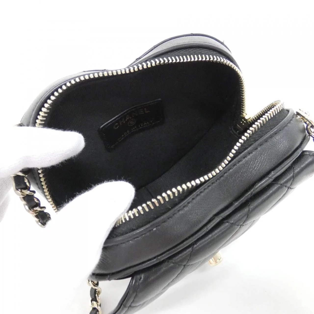 CHANEL Timeless Classic AP2784 Shoulder Lambskin Black Lambskin Rank A - Thumbnail 8
