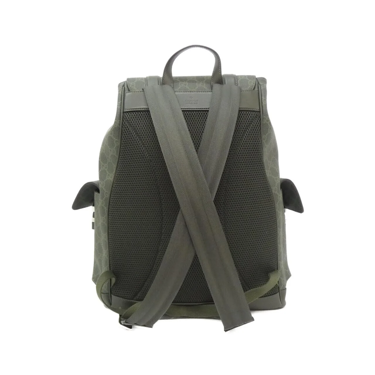 GUCCI 792080 FAFAJ 背包 帆布 黑色 帆布 中古品A - 縮圖 2