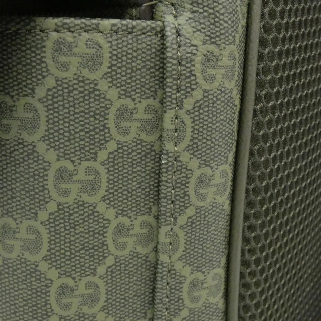 GUCCI 792080 FAFAJ 背包 帆布 黑色 帆布 中古品A - 縮圖 5