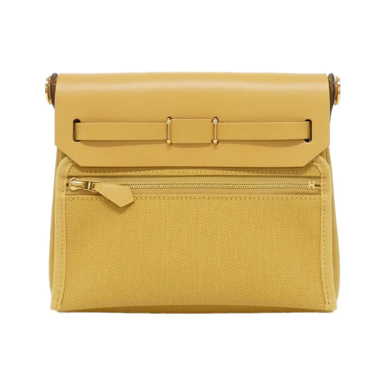 HERMES Herbag 086430CC Shoulder Black Rank A - Thumbnail 2