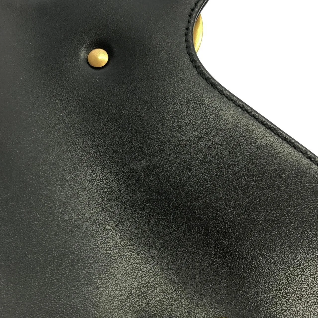 GUCCI Marmont 443497 DTDIT 肩背包 皮革 黑色 皮革 中古品A - 縮圖 9