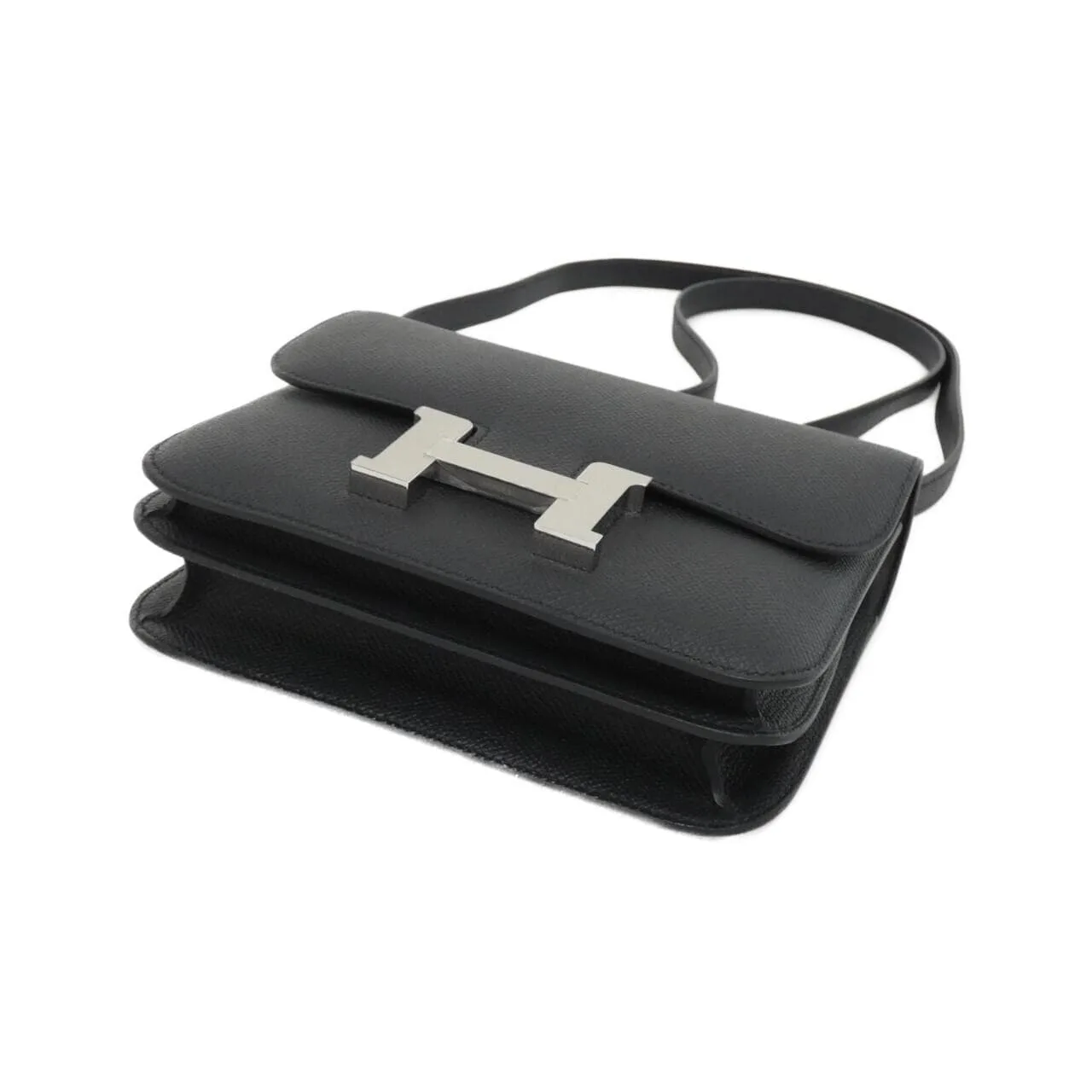 HERMES Constance 083905CK Shoulder Epsom Black Epsom Leather Unused - Thumbnail 3