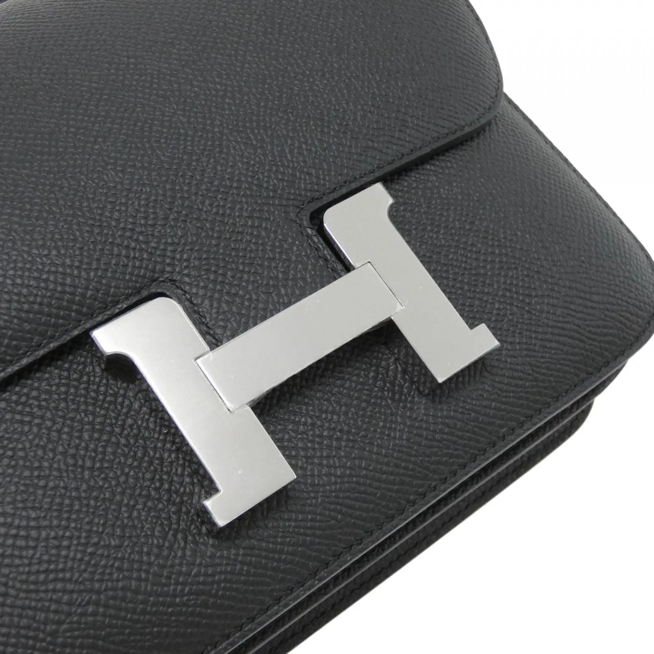 HERMES Constance 083905CK Shoulder Epsom Black Epsom Leather Unused - Thumbnail 4