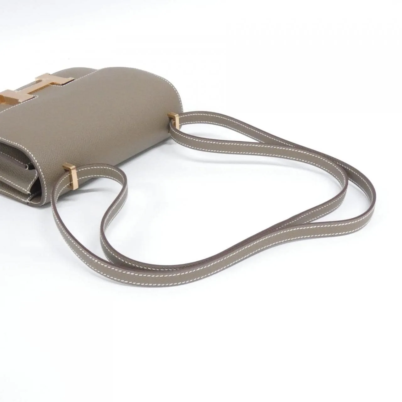 HERMES Constance 083905CD Shoulder Epsom Etoupe Epsom Leather Unused - Thumbnail 4