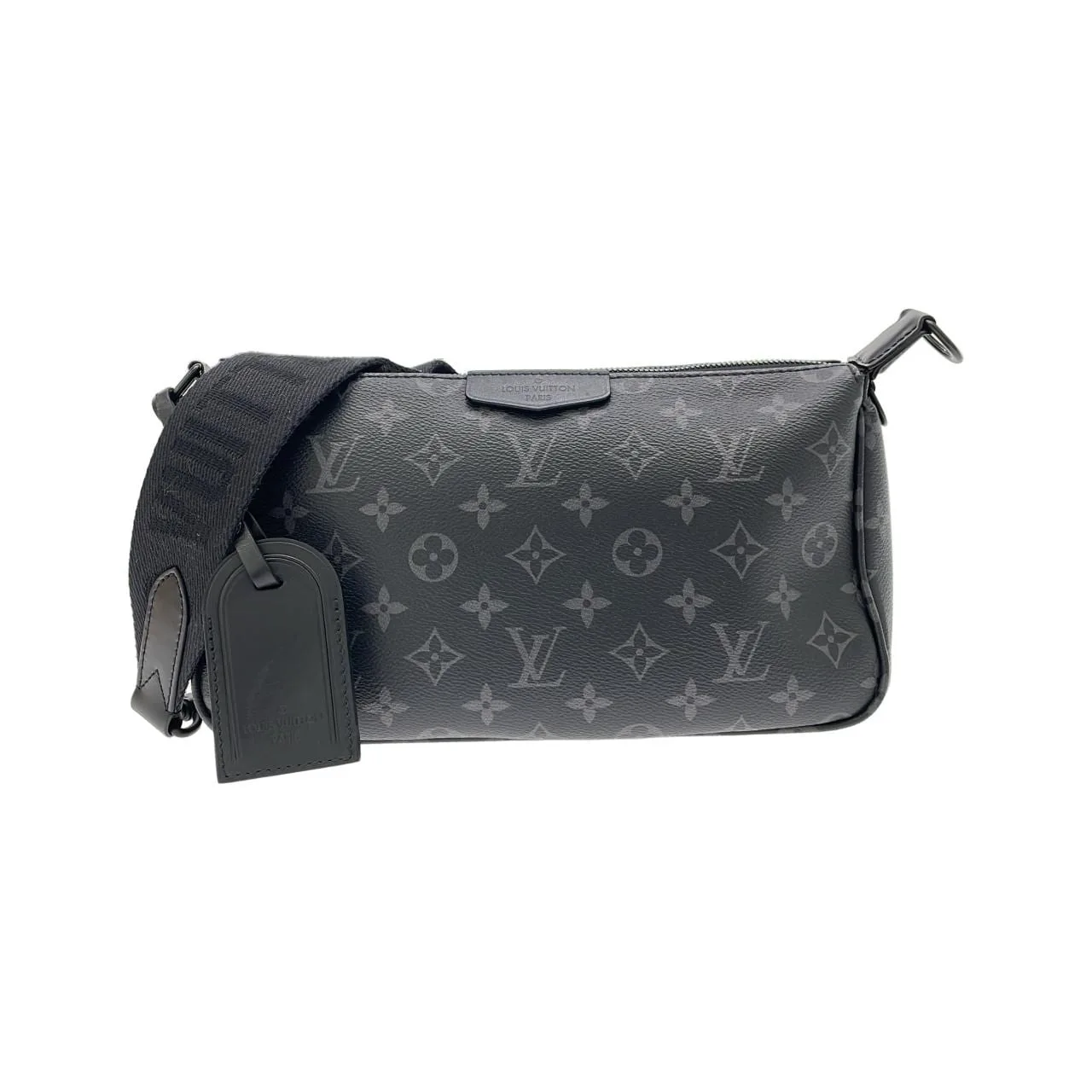 LOUIS VUITTON Pochette M11741 Shoulder Monogram Black